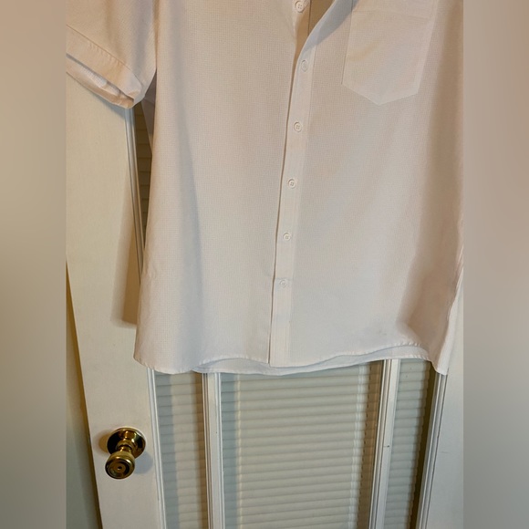 Mens XXL APT 9 Slim Fit White Performance Shirt - Picture 9 of 9